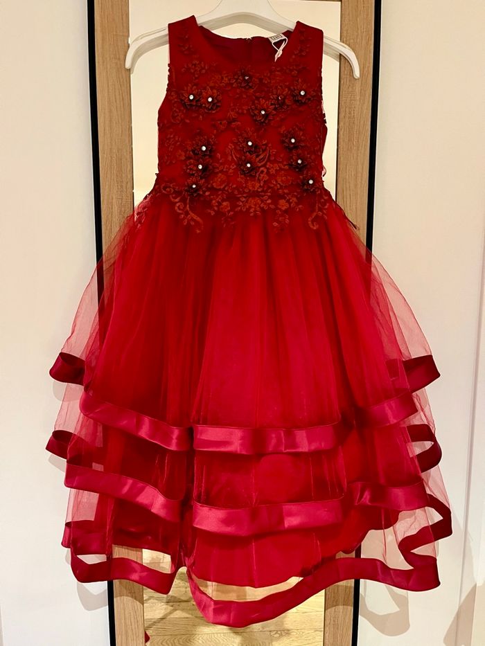 Robe de Noël princesse 10 ans neuve