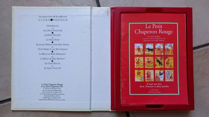 Lot le petit chaperon rouge - photo numéro 3