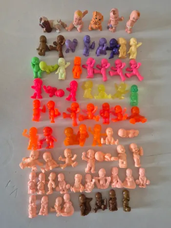 Lot 67 babies, magic babies, mini babies, babies animaux