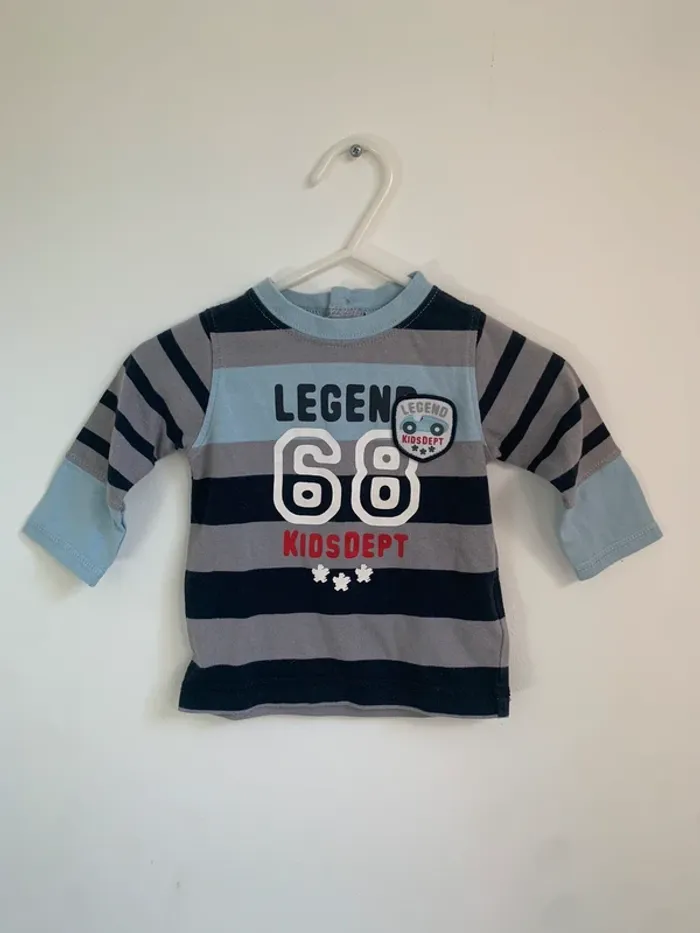 T-shirt rayé Legend KidsDept - 3 mois