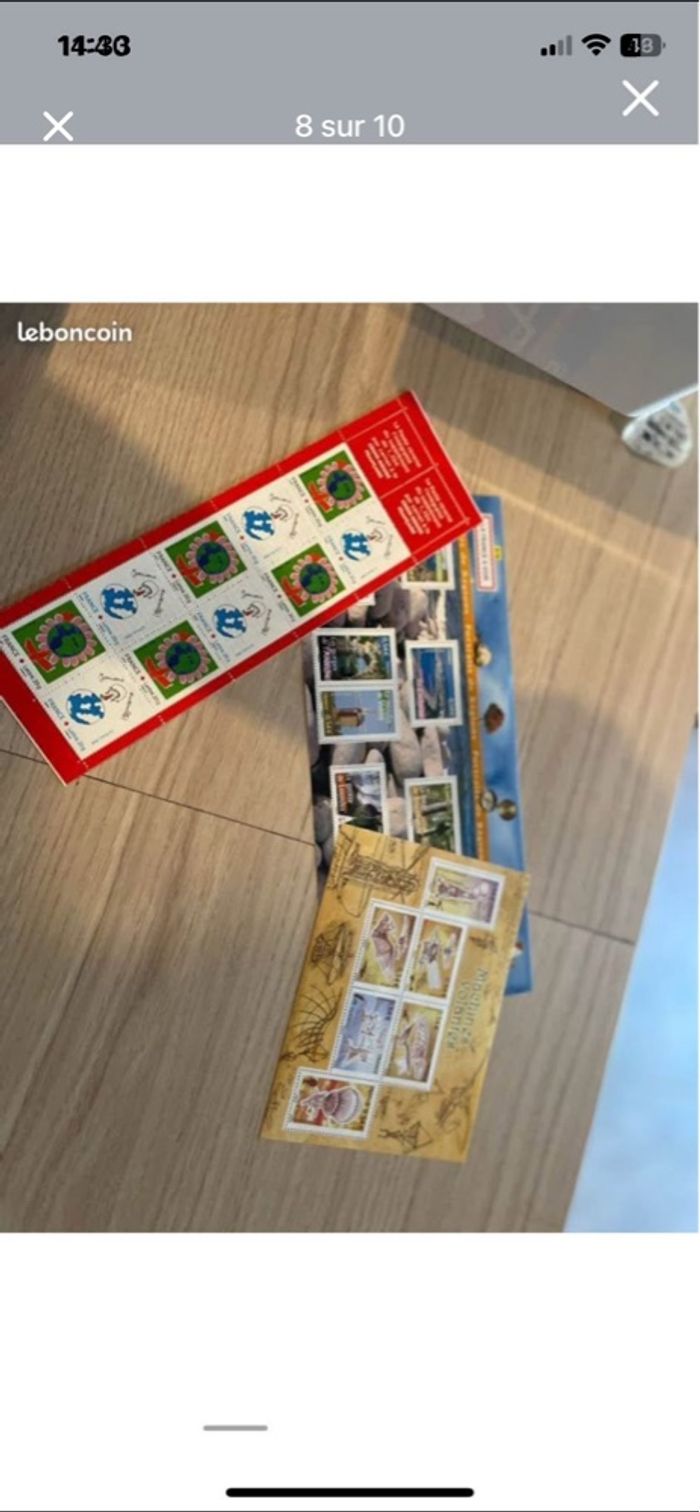 Albums de timbres avec timbres - photo numéro 7
