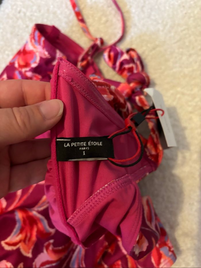 Maillot de bain 1 pièce la petite étoile rose taille S - photo numéro 5