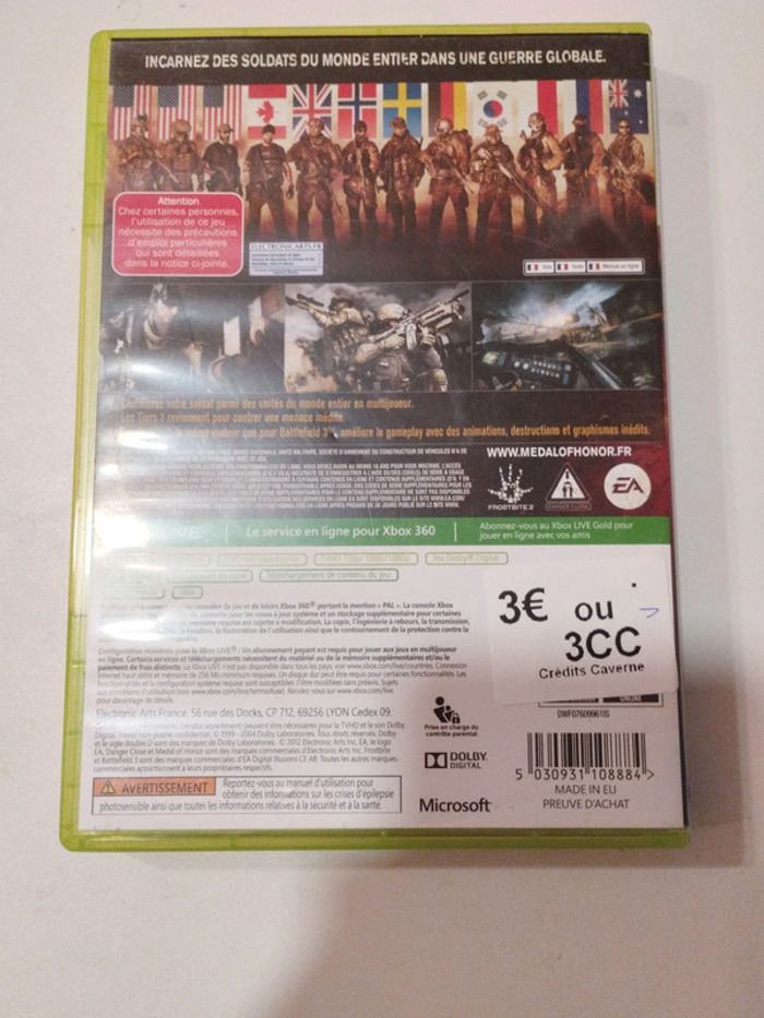 Medal of honor Warfighter - Xbox 360 - photo numéro 2