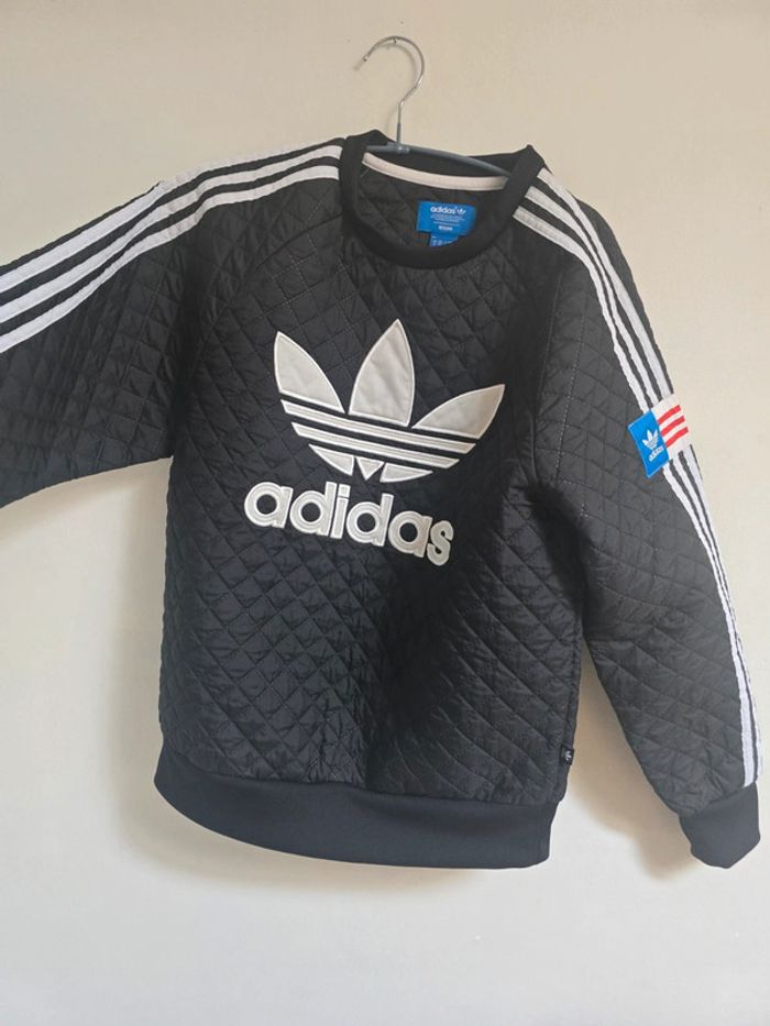 Sweat Adidas x Rita Ora noir matelassé – Taille XS- Neuf - photo numéro 4