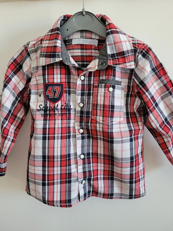 Chemise manches longues gemo 18 mois - photo numéro 3