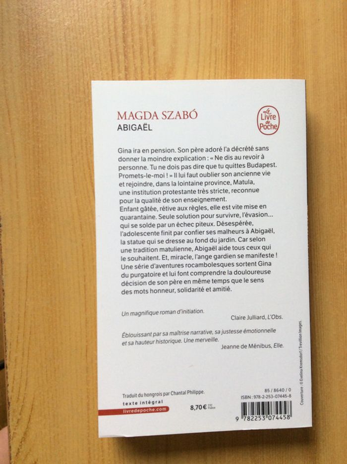 Livre Abigaël - V92B - photo numéro 2