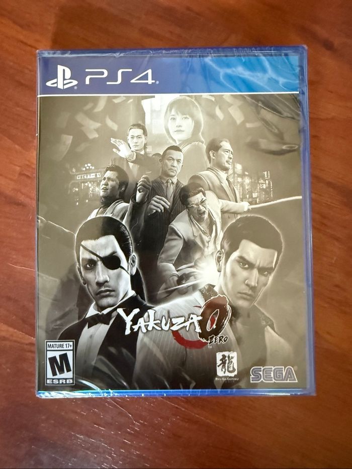 Yakuza 0 Zero Jeu Sony Playstation Ps4 / Ps5 NEUF sous blister Limited Run Games LRG #571