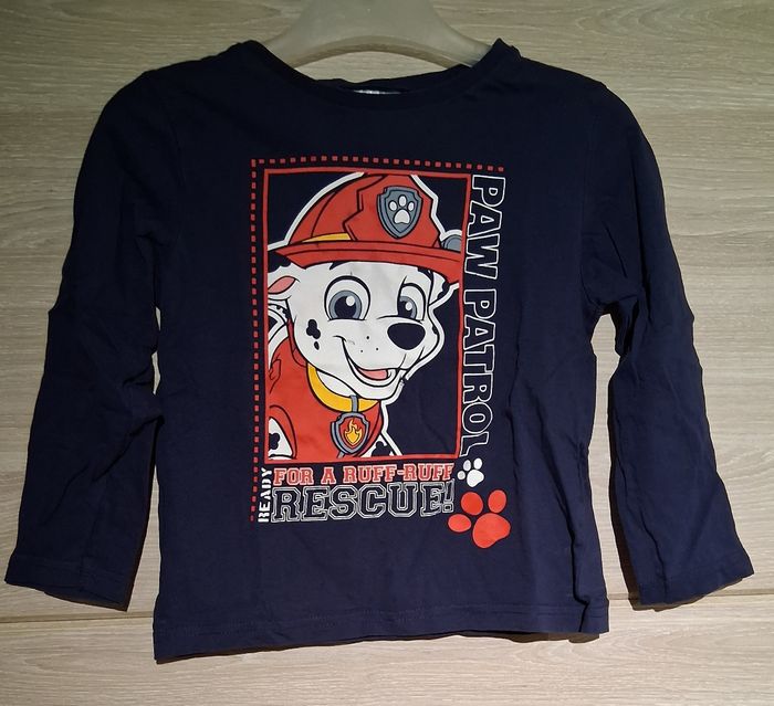 Tee-shirt manches longues Marcus patpatrouille - photo numéro 2