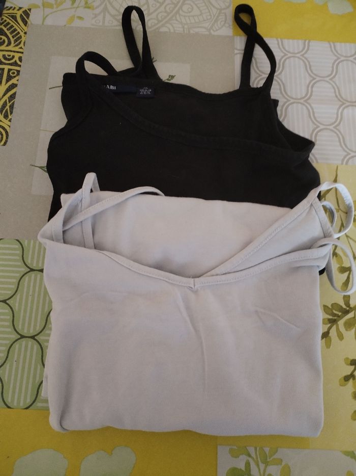 Lot de 2 débardeurs femme taille XL