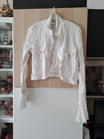 Chemise blanche lin