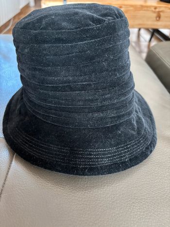 Chapeau souple en velours femme