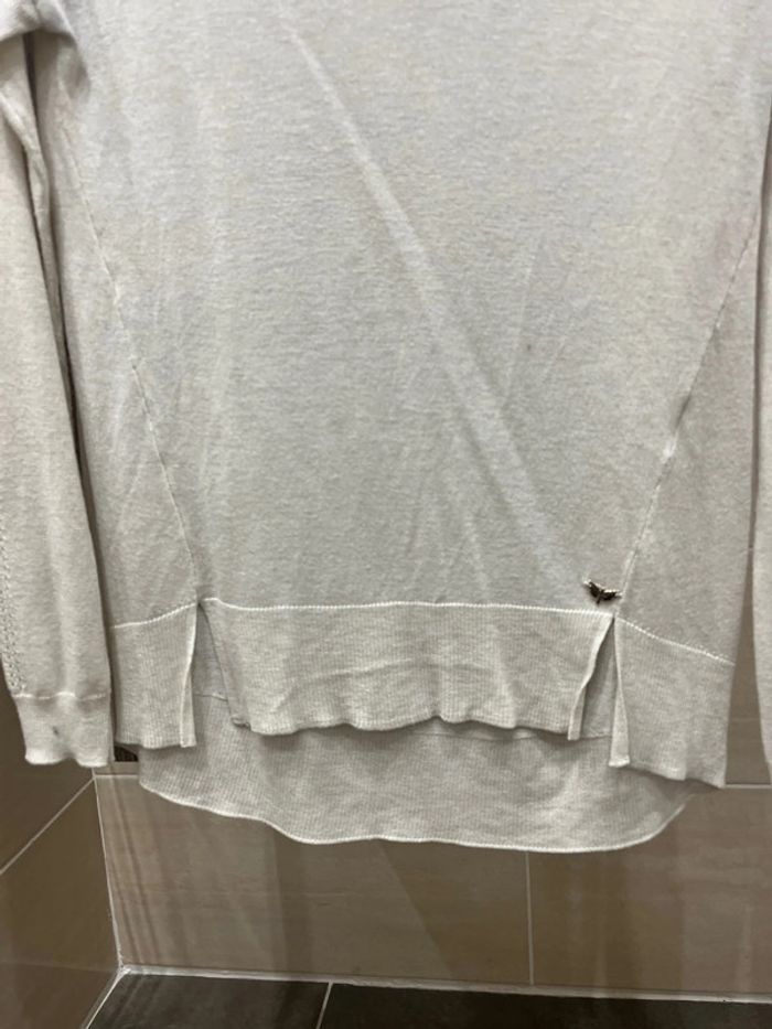 Jolie pull beige fin taille S - photo numéro 2