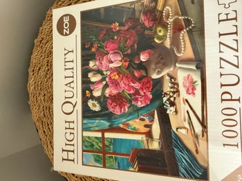 Puzzle de 1000 pièces ZOE de haute qualité - Bouquet de fleurs