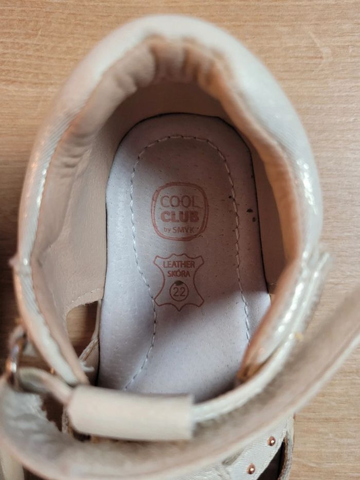 Sandales fille cuir taille 22 - photo numéro 4