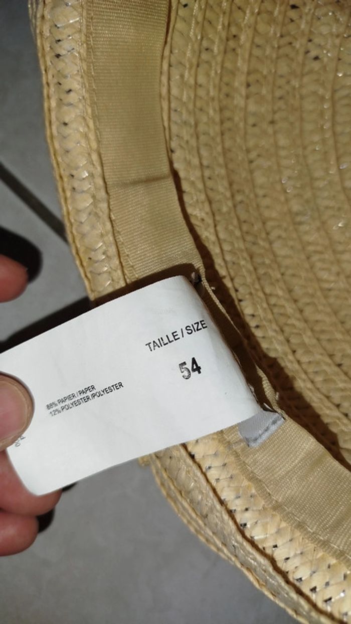 Chapeau paille - photo numéro 2