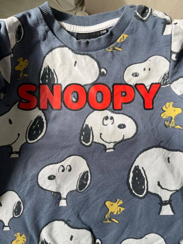 Ensemble jogging snoopy garçon 24 mois - photo numéro 4
