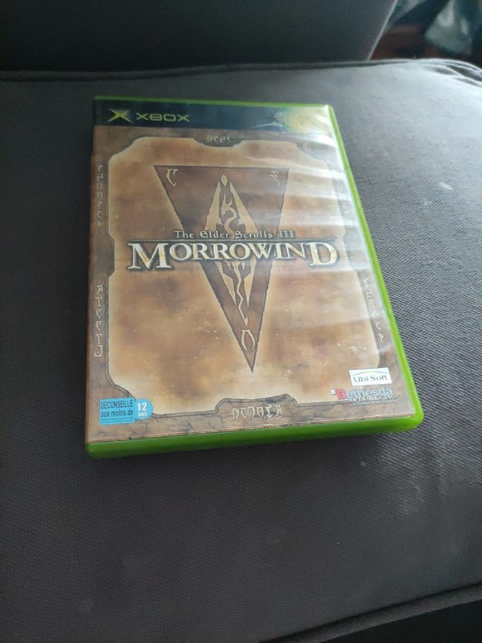 The elder Scrolls III morrowind xbox