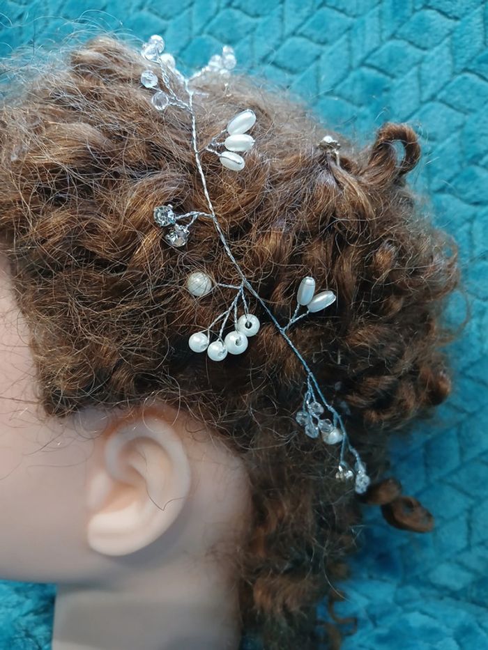 Diadème couronne décoration mariée - photo numéro 4