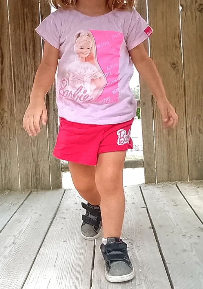 Ensemble bébé fille barbie