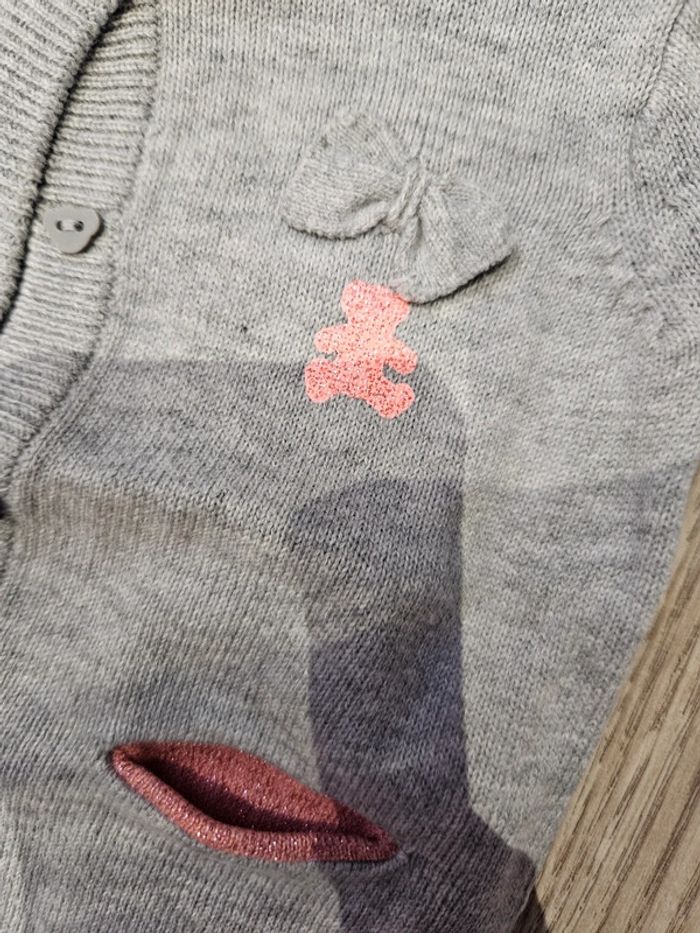 Gilet Lulu Castagnette 3 mois - photo numéro 5