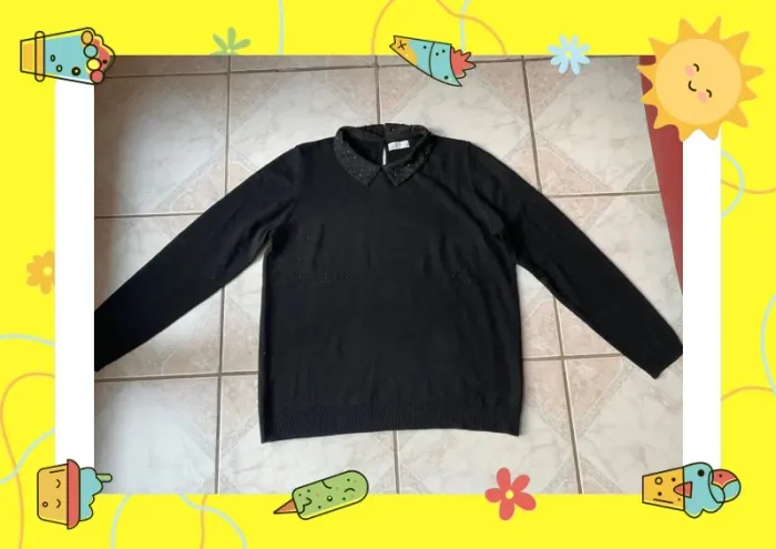 Pull à col papaya 44 - photo numéro 2