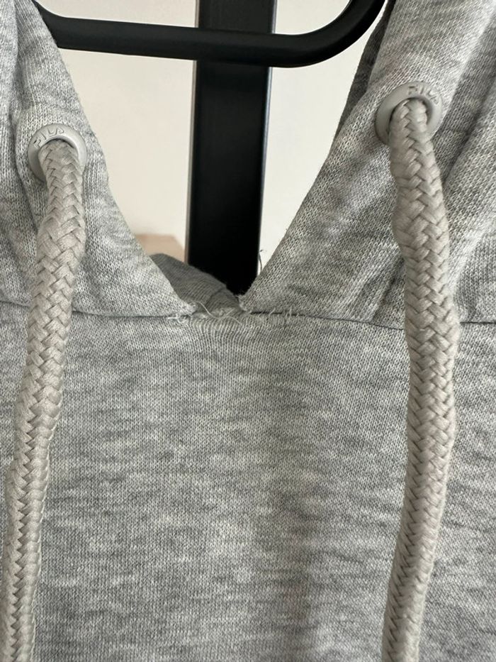 Sweat à capuche FILA tricolore logo - Taille M - photo numéro 3