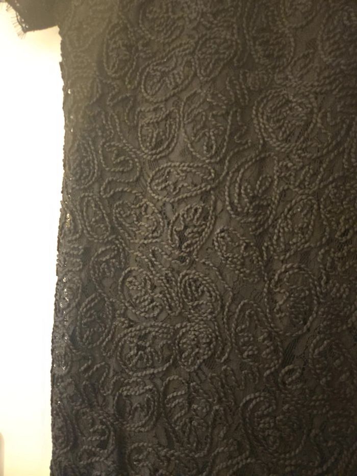Robe dentelle noire zara - photo numéro 2