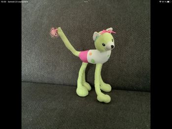 Peluche chat Barbie vintage