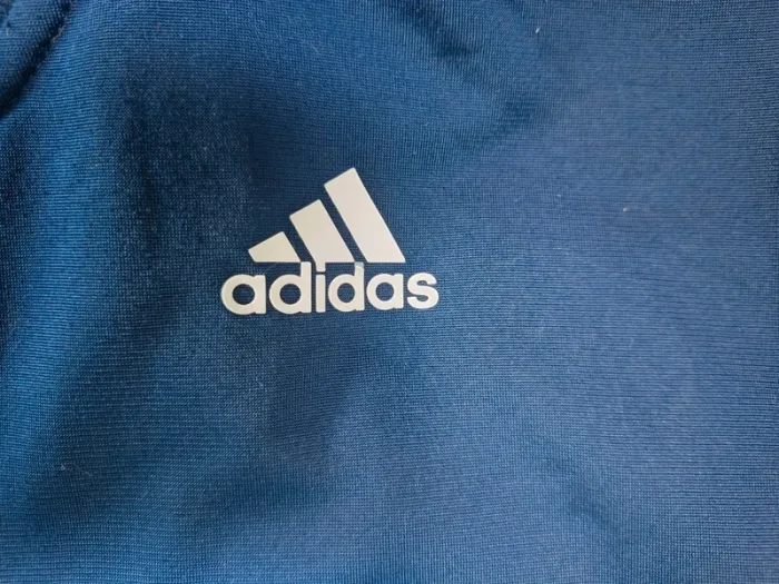 veste légère / Track jacket adidas vintage/ homme - taille L / bleu foncé - année 2015 floqué (452) - photo numéro 3