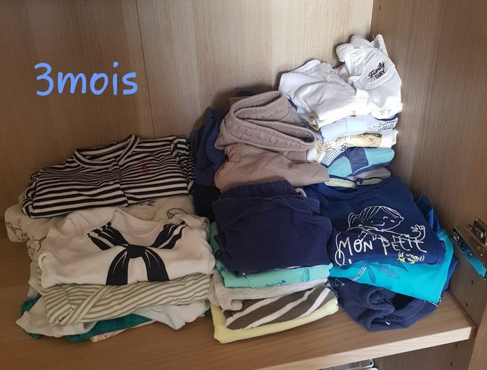 Lots vêtements bébé garçon - photo numéro 2