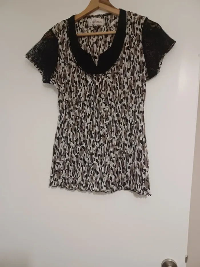 Blouse t-shirt Armand Thiery Affinités Taille 2 - photo numéro 2