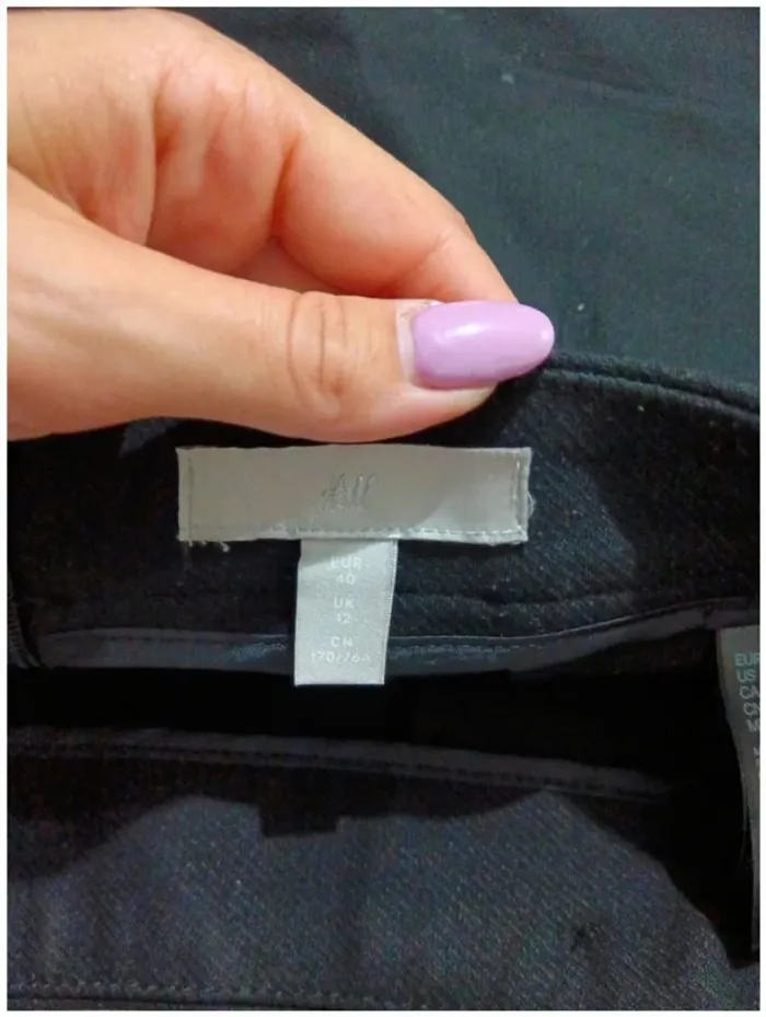 C43 jupe noir H&M 40 - photo numéro 3