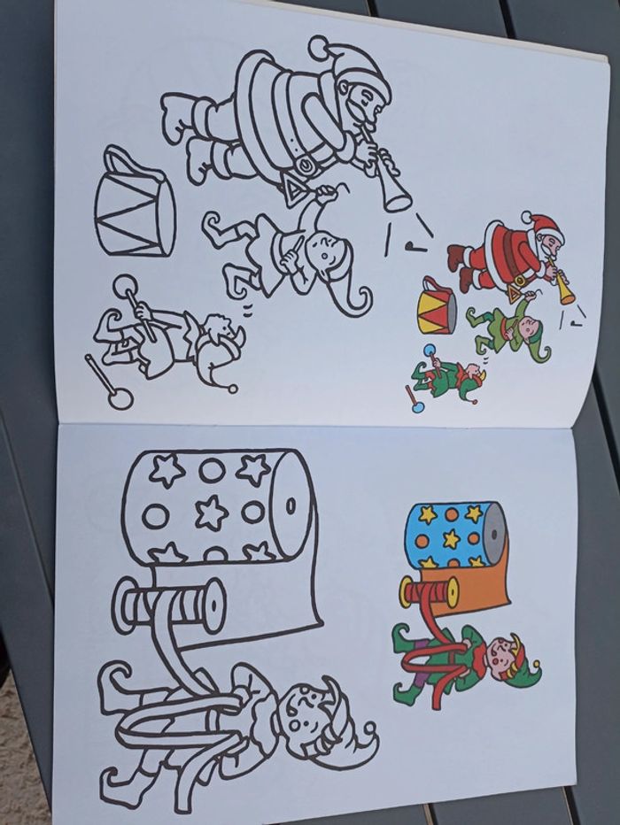 Livre coloriage Noël - photo numéro 3