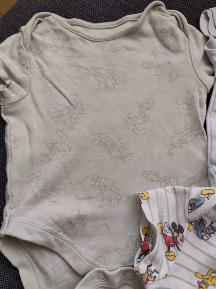 Lots de 4 bodies bébé garçon - photo numéro 2