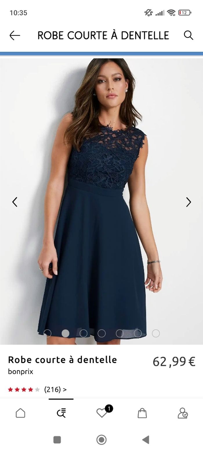 Belle robe dentelée neuve - photo numéro 3