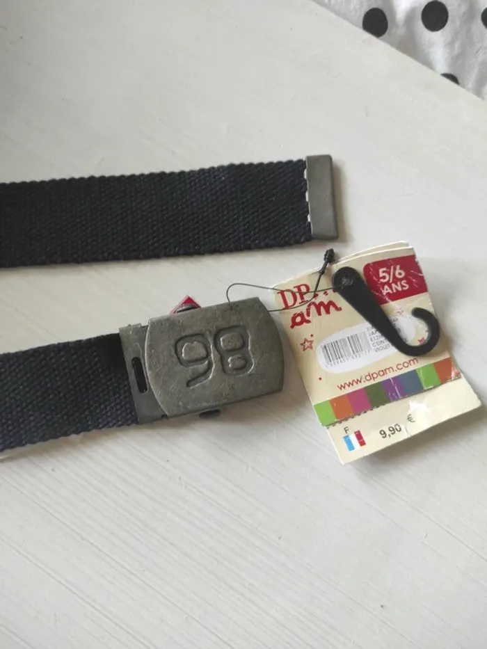 Ceinture violet foncé du pareil au même