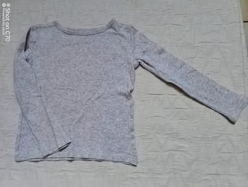 Kiabi maillot corps gris