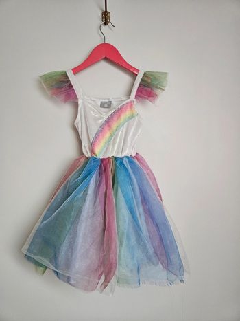 Robe arc en ciel Oxybul 6-8 ans
