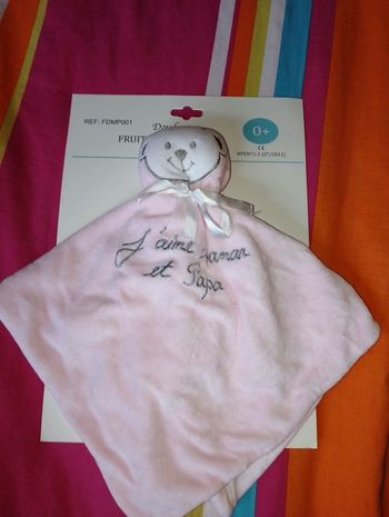 Doudou Fruit de ma Passion neuf 0+