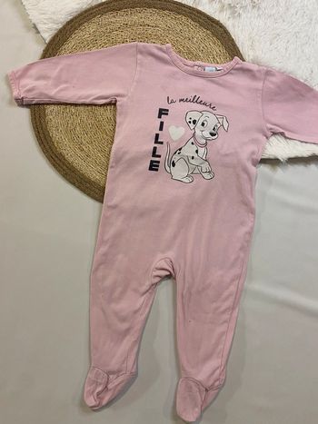 Pyjama fille fin été coton 101 dalmatien