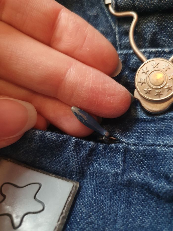 Lot vêtements 23 mois jean + salopette - photo numéro 9