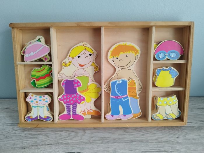 Jeu d'habillage en bois - photo numéro 5