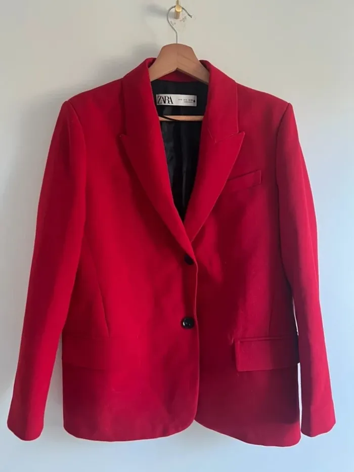 Blazer rouge Zara
