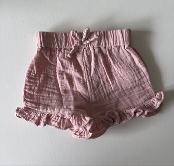 Short fille 3 mois
