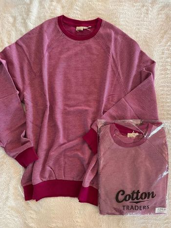 Lot de 2 pulls fuschia chiné