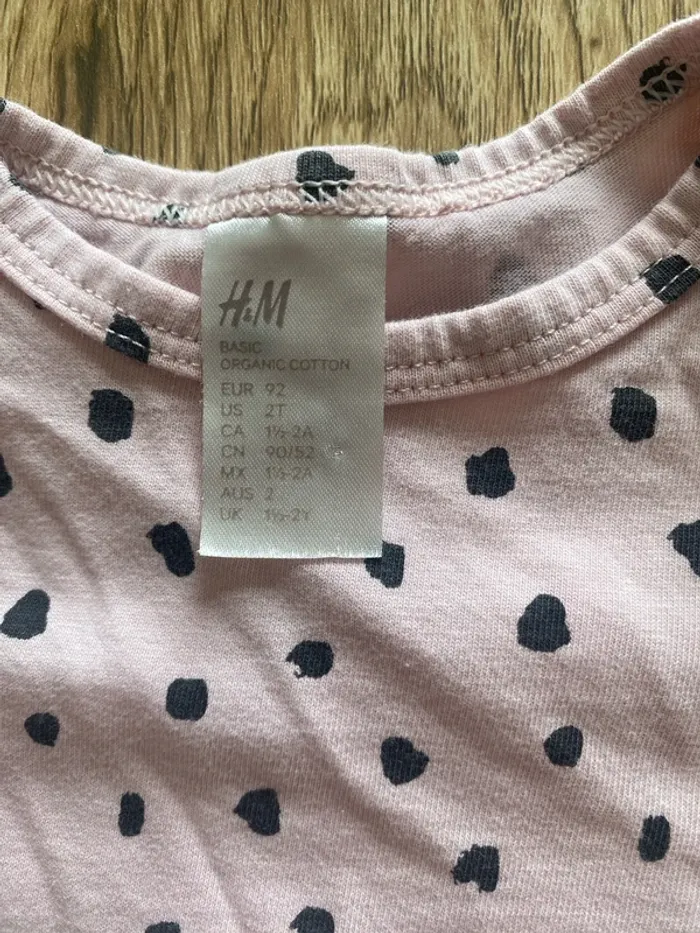 T-shirt motif léopard taille 1/2 ans - photo numéro 3