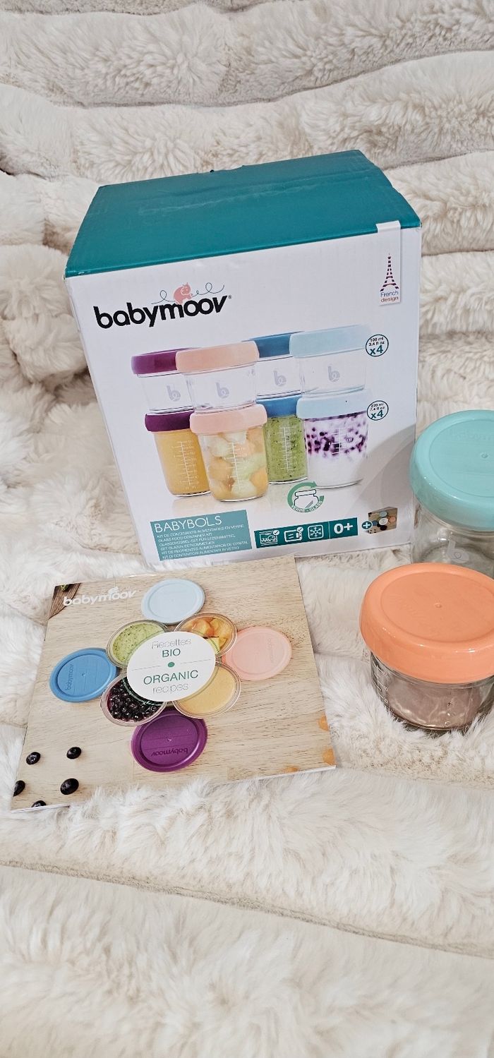 Lot de 8 baby bols en verre baby moov - photo numéro 2