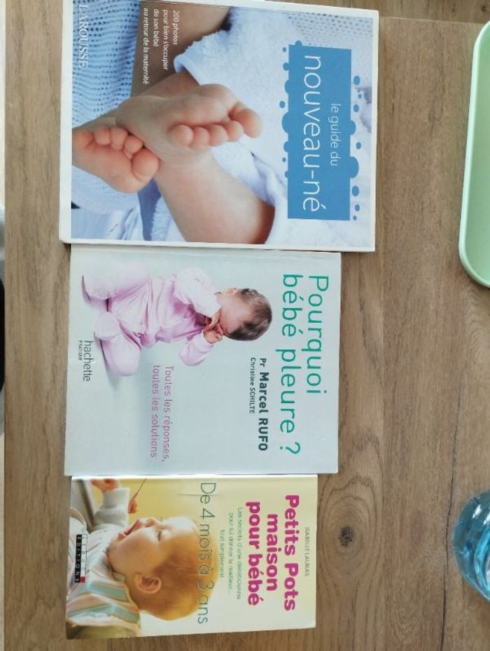 3 livres pour nouveau-né