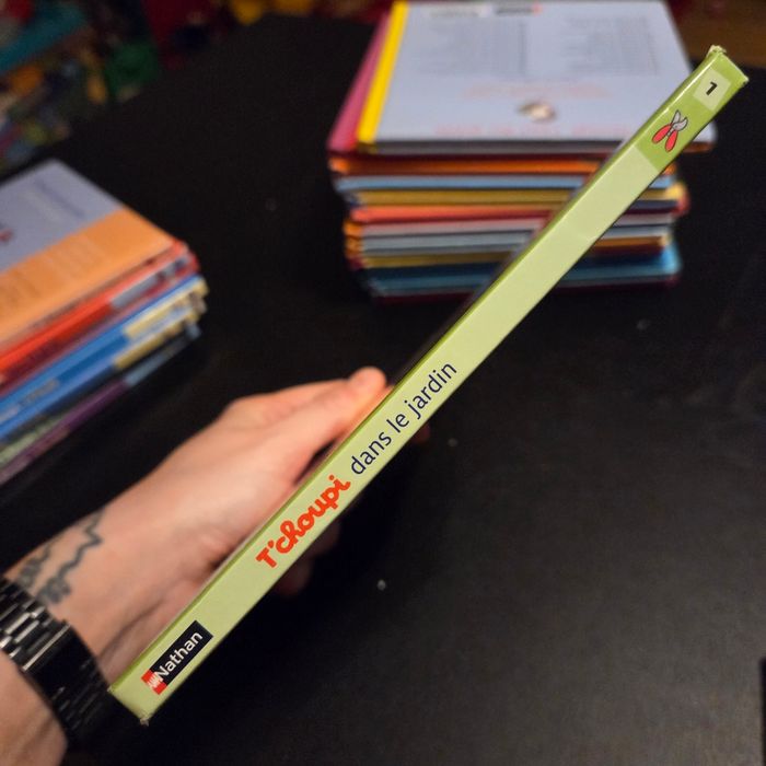 Livre enfant Nathan une histoire a deux voix T’Choupi - photo numéro 3