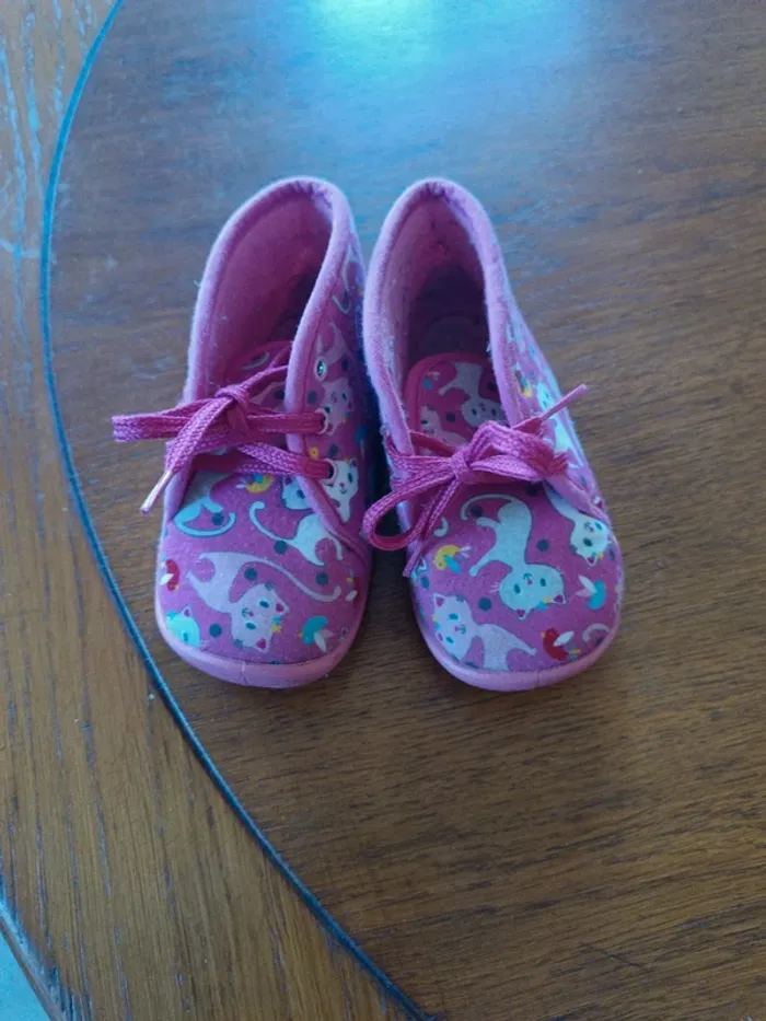 Chaussons roses Tooti 22